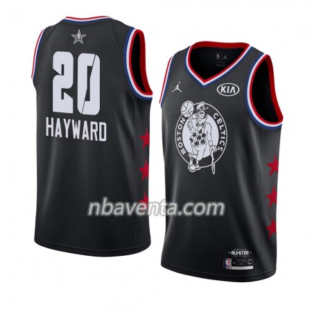 Camiseta Hombre Boston Celtics Gordon Hayward 20 2019 All-Star Jordan Brand Negro Swingman